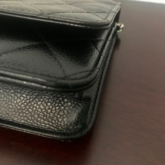 Authentic CHANEL Classic Wallet on Chain (WOC) - Picture 14 of 16